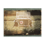Old MP Jeep postcard