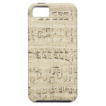 Old Music Notes - Chopin Music Sheet iPhone 5 Case