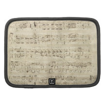 Old Music Notes - Chopin Music Sheet Organizers