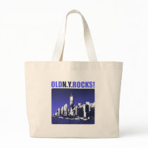 Old N.Y. Rocks! Canvas Bags