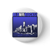 Old N.Y. Rocks! Pin