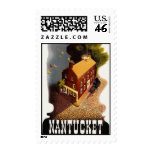 Old Nantucket postage stamp