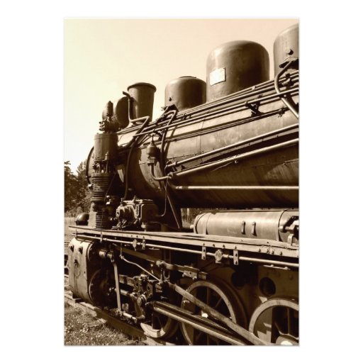 Old narrow-gauge steam engine Gr-269 Announcement