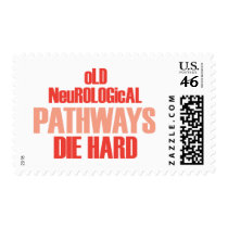 Old Neurological Pathways Die Hard Stamp
