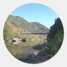 Old New River George Bridge Sticker
