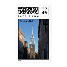 Old North Church Postage Stamps