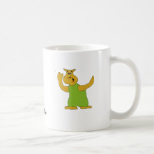 Old Nosy Cartoon Owl Mugs