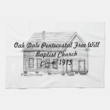 Old Oak Dale Church Towel