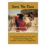 Old Old Story Greek Couple Greeting Cards