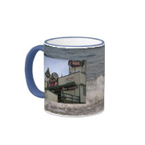 Old Orchard Beach, Maine mugs by eelkat Old Orchard Beach, Maine mugs