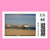 Old Orchard Beach, Maine, USA postage by eelkat Old Orchard Beach, Maine, USA postage
