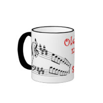 "Old organists never die" mug