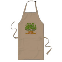 Old Ornery Obnoxious 85th Birthday Gifts Aprons