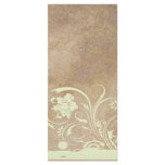 Old Parchment Shabby Chic Wedding Program Rack Card