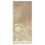 Old Parchment Shabby Chic Wedding Program Rack Card
