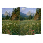 Old Park Service cabin in the Cut Bank Valley binders