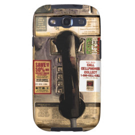Old Pay Phone Galaxy SIII Cover