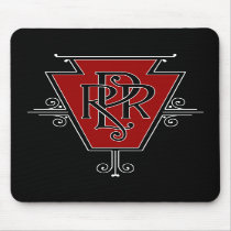 Old Pennsylvania Railroad Logo Mousepad