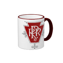 Old Pennsylvania Railroad Logo Mug