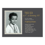 Old Photo Surprise Birthday Party Invitations