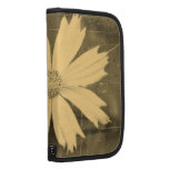 Old photo Yellow Cosmos Flower Close-up Folio Planner