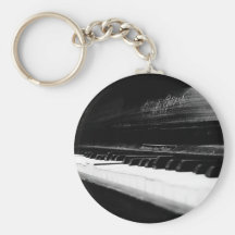 Old Piano Key Chains