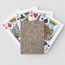 Old pine needles poker deck