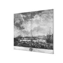 Old Port of Toulon Gallery Wrap Canvas