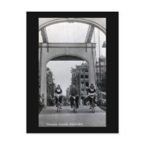 Old Postcard, Amsterdam by gregoryolney2 Old Postcard, Amsterdam