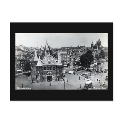 Old Postcard, Amsterdam by gregoryolney2