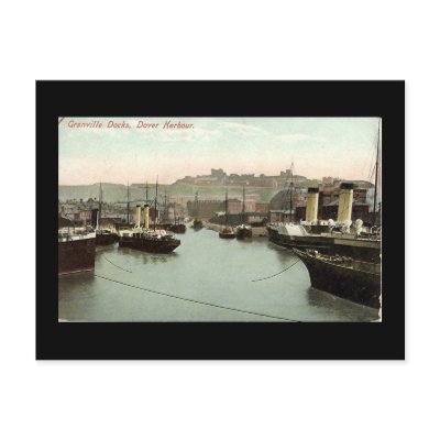Old Postcard, Dover by gregoryolney2