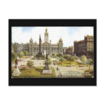 old postcard, glasgow, scotland, george, postcards
