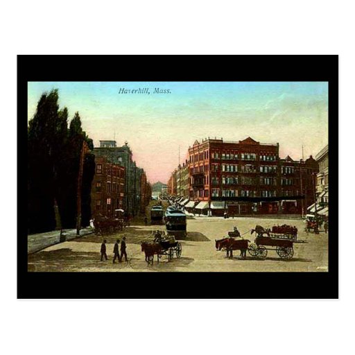 Old Postcard Haverhill, Massachusetts Zazzle