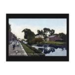 Old Postcard, London, Southall, Canal Old Postcard, London, Southall, Canal
