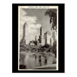 Old Postcard - New York City, Central Park
