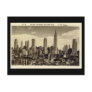 Old Postcard, New York City Skyline