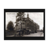 Old Postcard - Printing Works, Aylesbury, Bucks