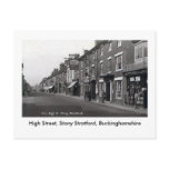 Old Postcard, Stony Stratford High Street