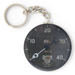 Old pressure gauge / old instrument / dial meter keychains