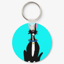 Old Pussy Keychain by PS_DESIGNS Old Pussy Keychain