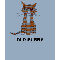 OLD PUSSY t-shirts