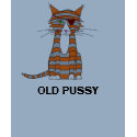 OLD PUSSY t-shirts by PS_DESIGNS OLD PUSSY t-shirts