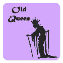 Old Queen Sticker