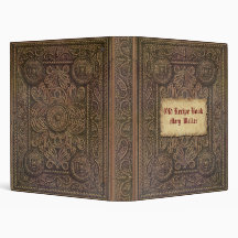 Old Recipe Book Binder