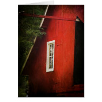 Old Red Barn Card