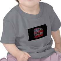 Old red London bus from around 1950 Tees