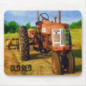 Old red mousepad