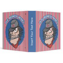 Old Redneck Rebel Avery Binder by birthday_gifts Old Redneck Rebel Avery Binder