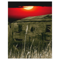Old Rickety Halloween Home flyers by creative_eye Old Rickety Halloween Home flyers