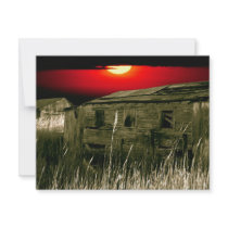 Old Rickety Halloween Home invitations